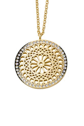 Crystalp Assisi Divine Long Pendant Necklace